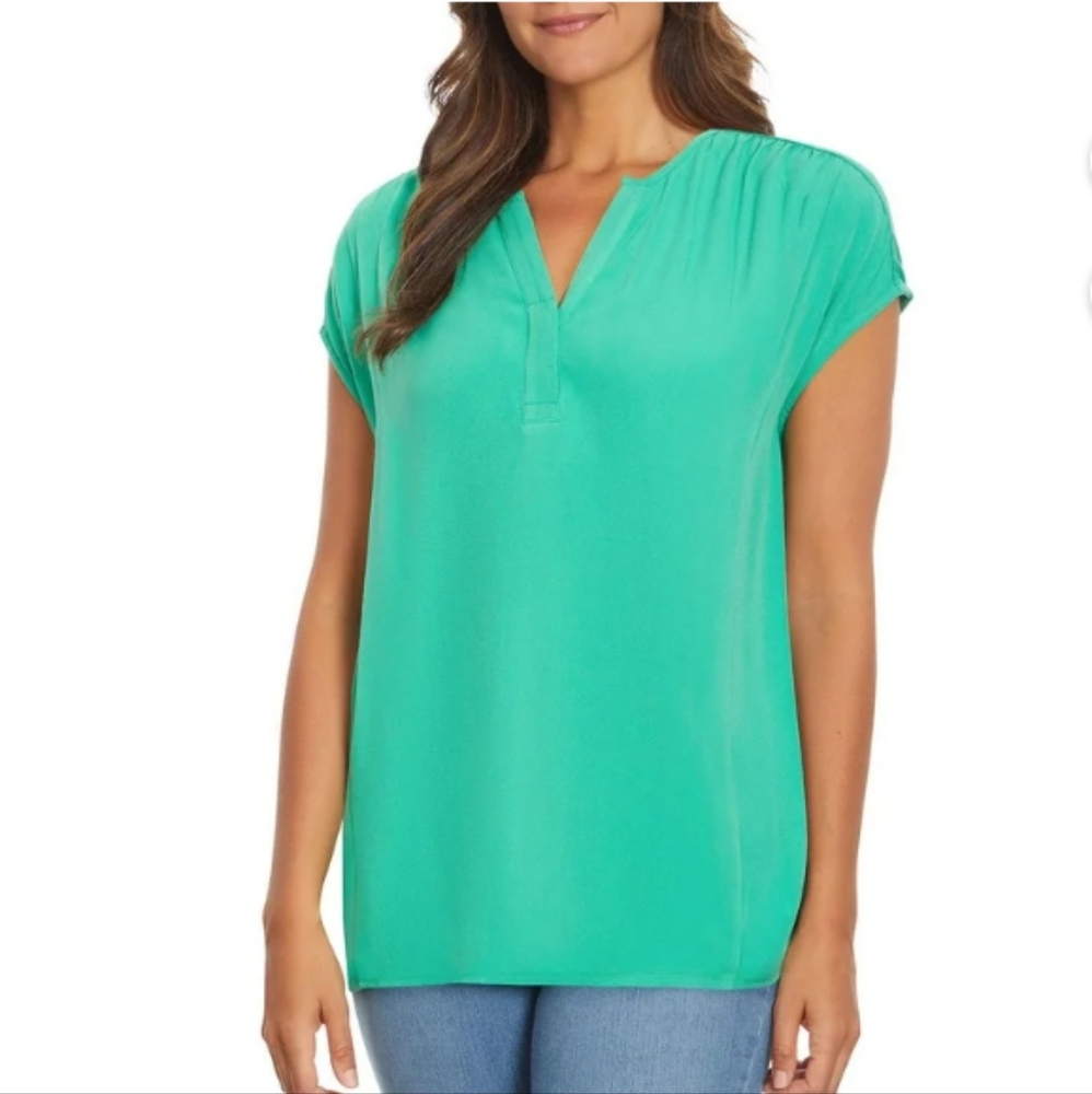 NINE WEST Green Blouse